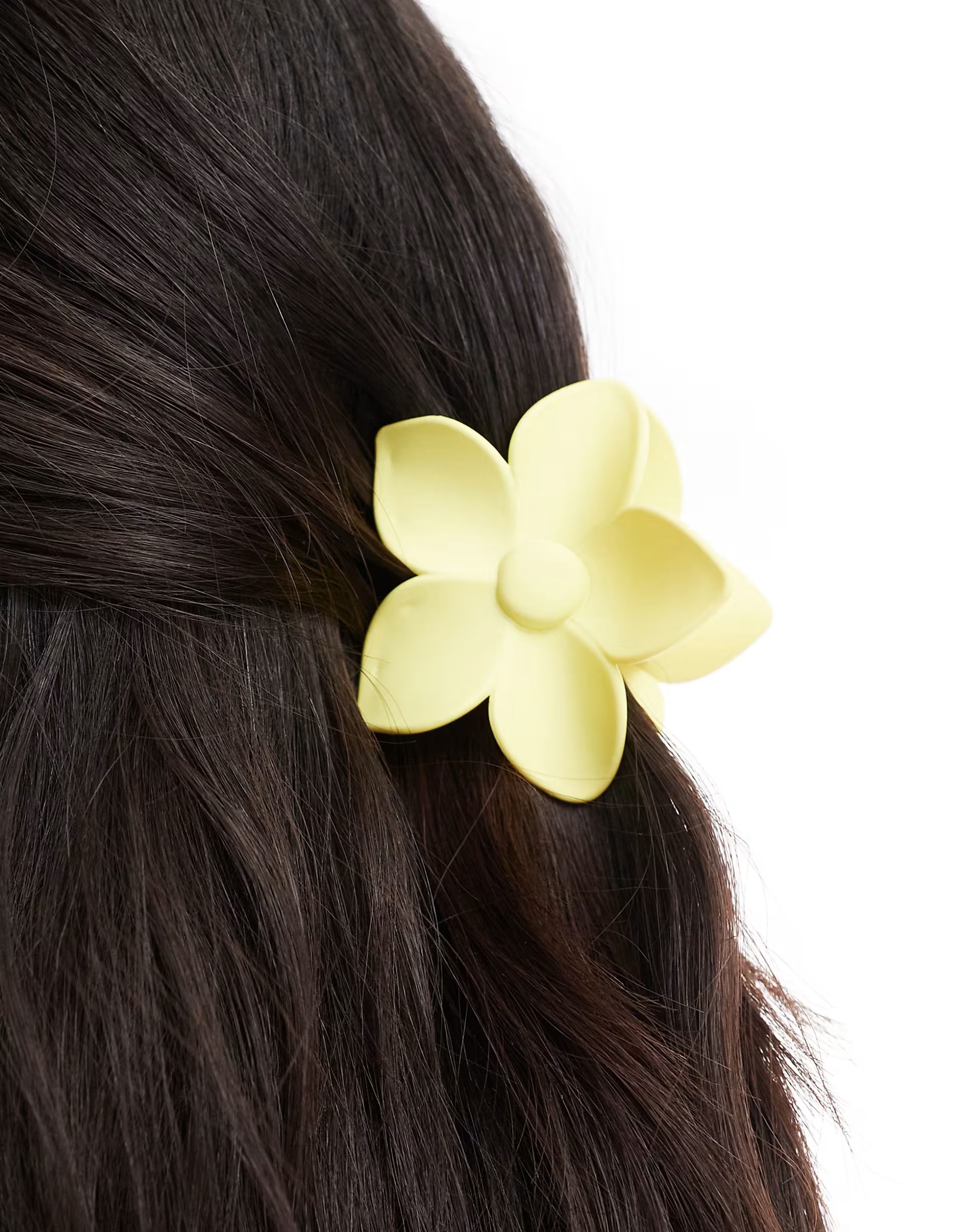 DesignB London - Pince à cheveux fleur - Jaune | ASOS (Global)