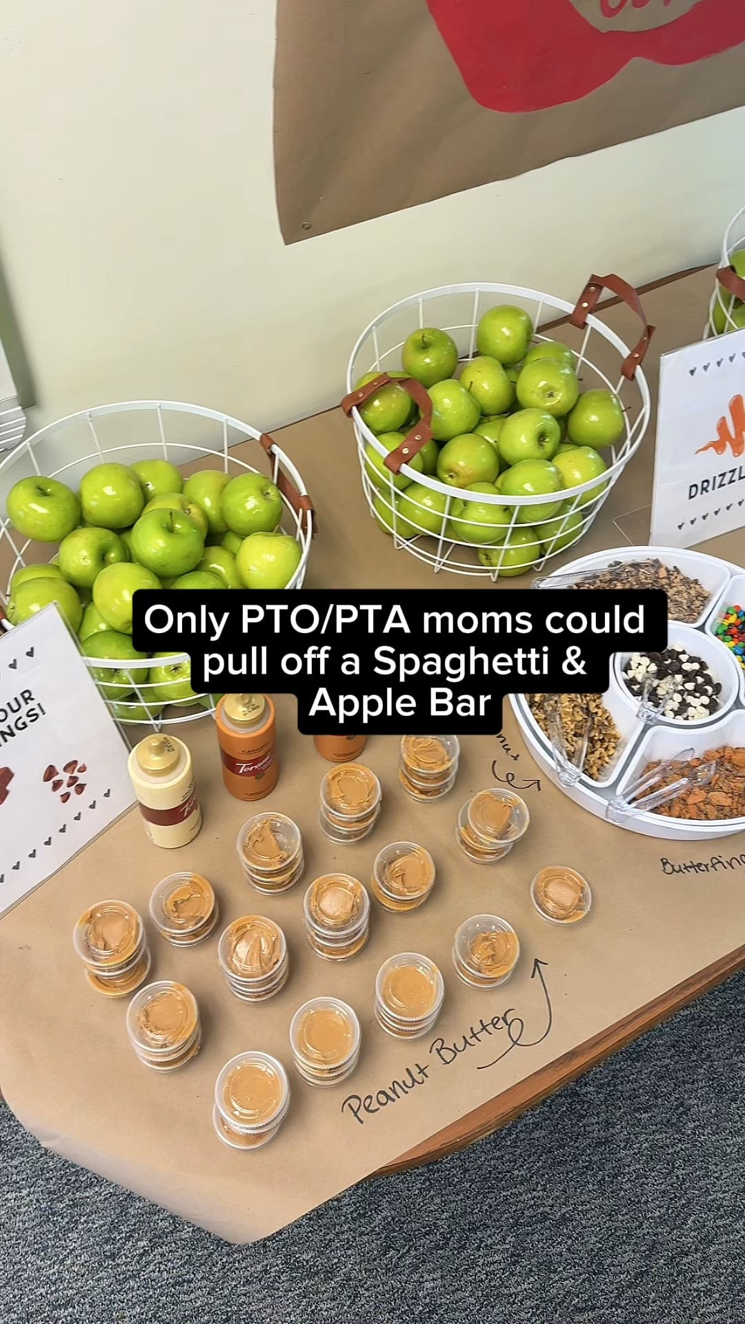 PTA moms… this is your sign 👻🍝

We pulled off the cutest fall teacher lunch with spooky spaghetti, pasta salad, caramel apple pie, and yes… skeleton chefs running the show.

Featuring our skeleton chefs with their cauldrons and chef hats which you can all find from 💀🍝

After surviving open house the night before, our teachers definitely deserved a fall-themed lunch (and a laugh). 🦴✨