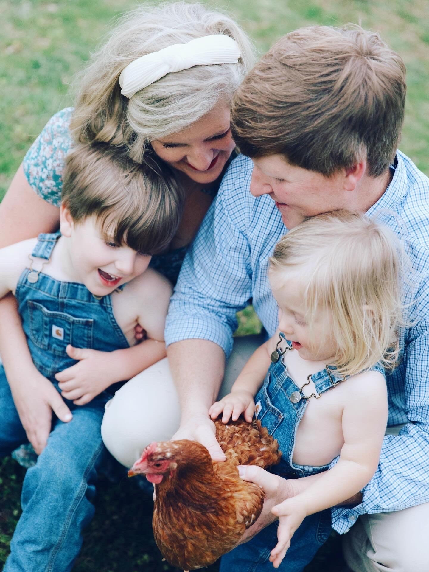Chasing babies 👶🏼 and chickens 🐓 and living our dream come true 💭 these days out on the land!! 🚜🌾🌳 Hearts truly overflowing with gratitude in this season of life and soaking in all things sweet summertime around here 🌞 – the very best time of the year!! 🙌🏽 God has been so good to our family 🤍 and we couldn’t be more grateful to have found our farm 🦋 where we get to raise our babies the way we always dreamed and prayed for!! 🪴🌻 What a gift from above and dream come true it all is!! ✨ I loved getting to write another one of my “monthly blog posts” over on the EMC blog (aka my online scrapbook hehe 🎞️) with all the joy and goodness sweet July has held so far!! ☀️ // new blog post up on the @emilymabrycreative blog (link in bio 💫) #newblogpost #thismonthontheblog 

This month (this past Wednesday marked 26 months of Sweet Baby Levi Rhett hehe 👶🏼) has been full of so many wonderful memories 🎞️ as my high school bestie (and her toddler and new baby!!) came up to visit us 🫶🏽, outside 24/7 out on the farm (and littles getting to ride the lawnmower with Dada!) 🌾, bouquets 💐 of homegrown sunflowers 🌻, backyard baseball ⚾️, playground playtime 🛝, Wes building the boys the coolest swingset out overlooking the pastures 🌳, lots of trips to the pool 💦, abundant farm garden harvests 🧺, our annual Fourth of July 🇺🇸 beach 🏝️ week trip down to the beachhouse full of all the cousin lovin’ and fireworks (such a fun fun week!) 🧨, all the homegrown zinnia bouquets to pick and fill the farmhouse with 🫙🌼, the most beautiful crepe myrtle trees 🌳 in bloom 🌸 all around the property 🏠, cozy ☕️ summer rainy days ☔️, icecream shop trips 🍦, the “Chickfila Cow Appreciation Day” night (so fun getting all dressed up and making our costumes!) 🐮, making a cozy new “forest 🌲 play area” for the boys behind the guest house 🪵, putting in our farmhouse sandbox 🪣, putting up new living room and kitchen curtains 🪟, and fun at Vacation Bible School all this week!! ✝️💒