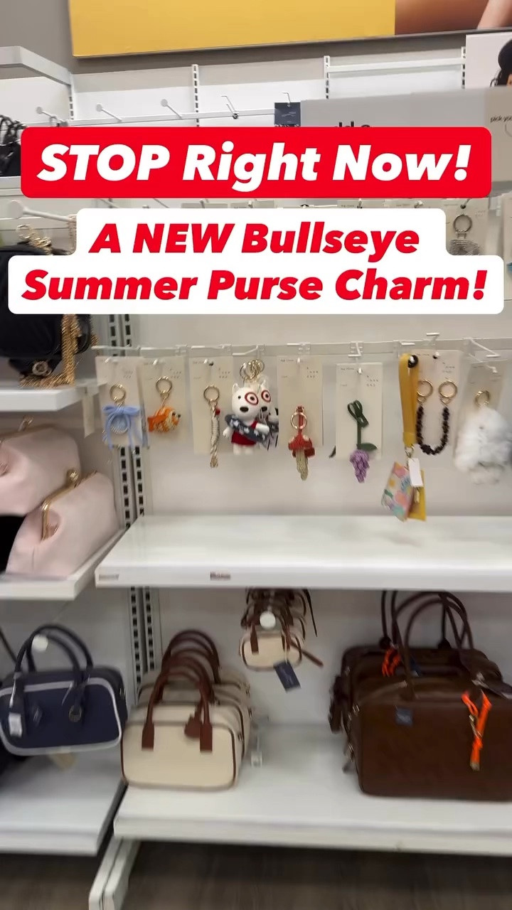 Y’alI, I had a feeling these were coming back and they sure did!  You’re going to want to tag your Target bestie on this one…The VIRAL @target Bullseye Purse Charms are BACK and he is ready for summer!  This adorable plush charm comes with a detachable swim float and swim suit.  He is the PERFECT little accessory to join me on my summer Target runs!  BIG s/o to @ma._.nuel_alejandro for the heads up! 🫶

🛑 These are NOT online yet, but once they are, I’ll definitely share the link with y’all! 🛑

* Purse Charm - $10

#target #viral #new #summer #trending

#LTKdayinmylife #LTKSaleAlert #LTKSeasonal