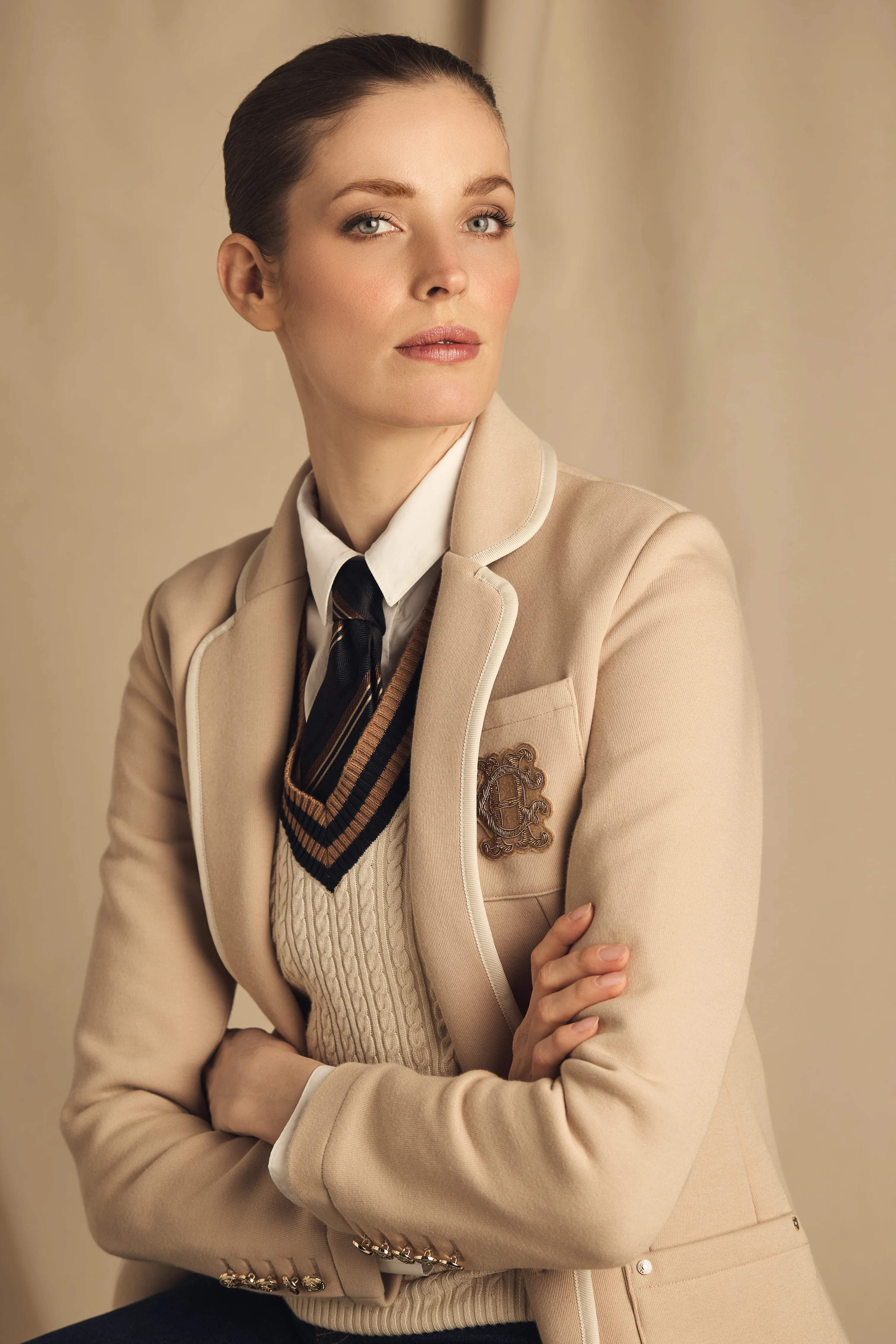 Henley Blazer (Camel) | Holland Cooper