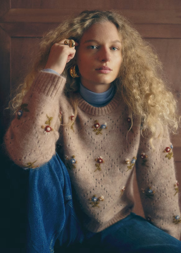 Guillaume Jumper - Sézane x Antoinette Poisson | Sezane Paris - US