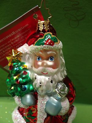 Christopher Radko Festive Visitor Glass Ornament  | eBay | eBay US