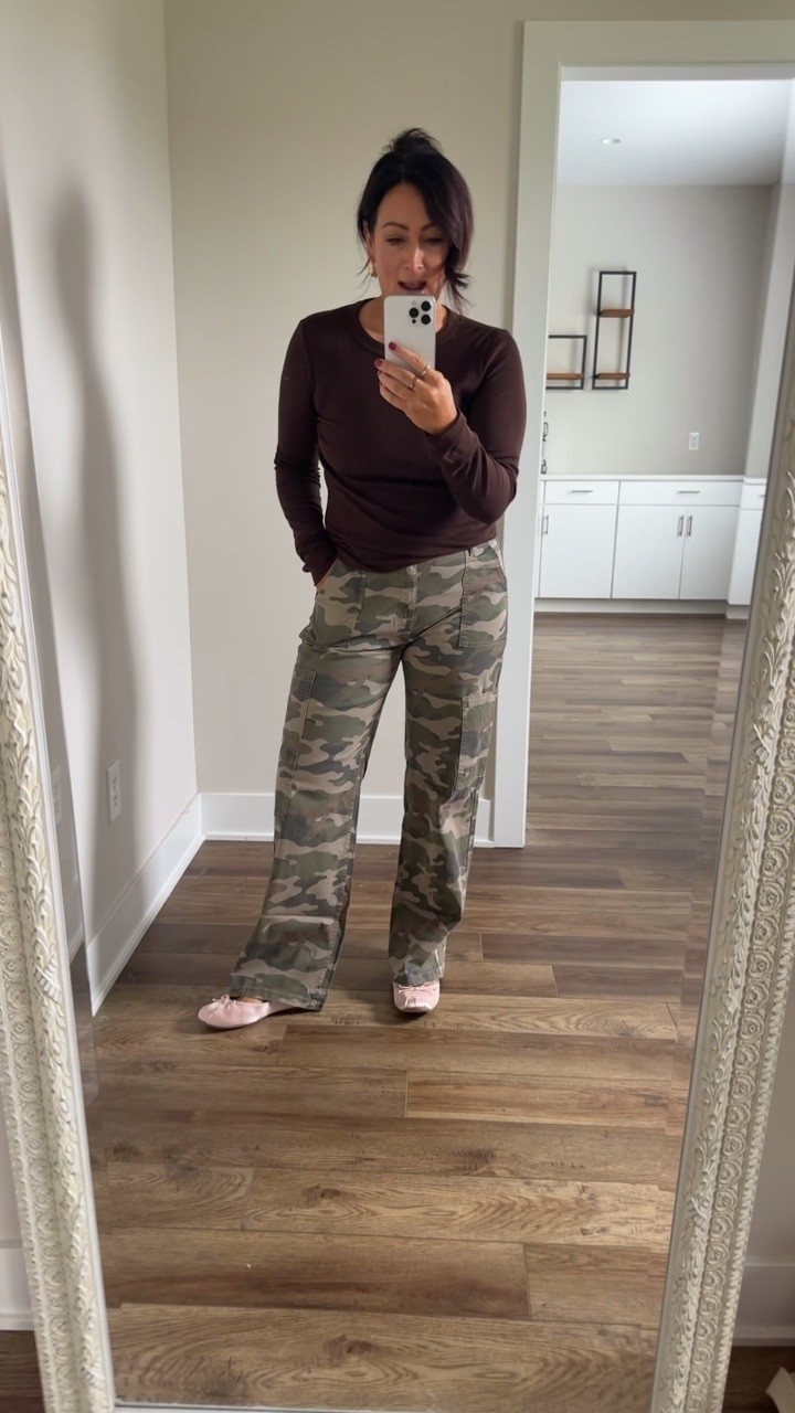New fall finds @Walmart  These pants need no introduction. I love these so much - size medium, stretchy back! Love these long sleeves too!

#LTKootd #LTKSeasonal #LTKdayinmylife