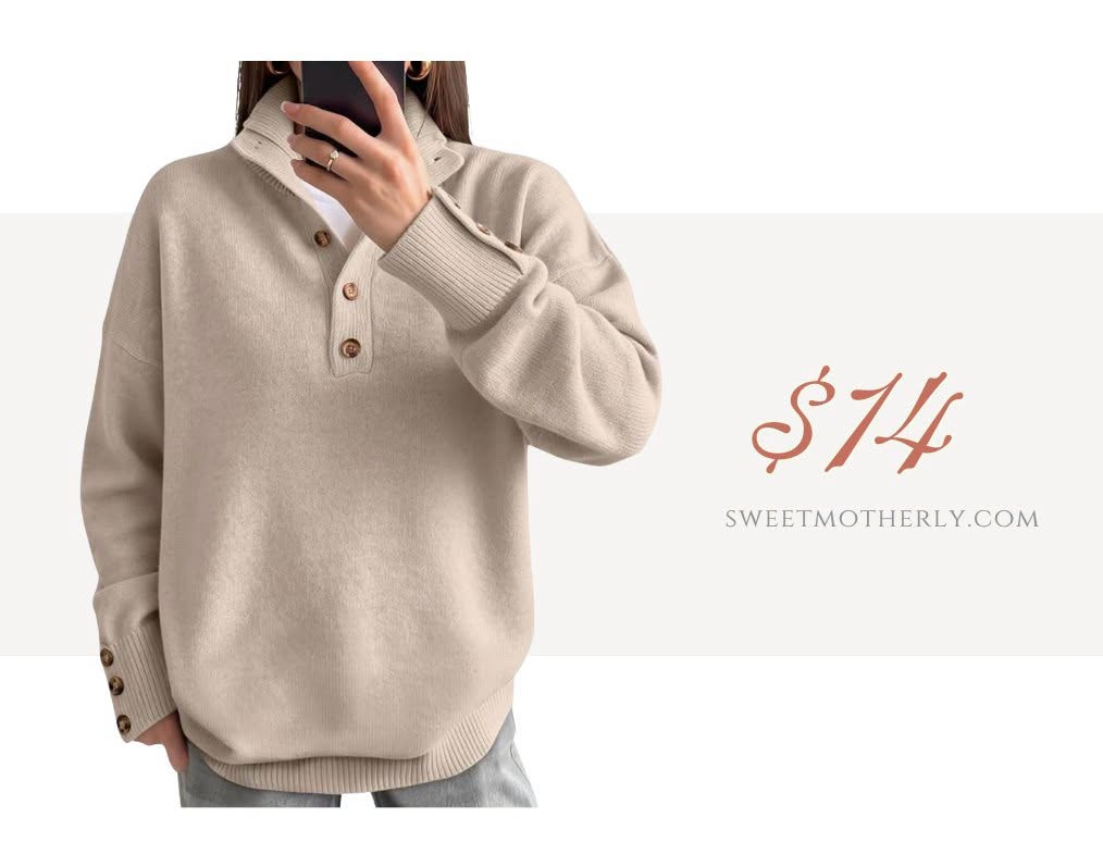 Henley for under $15!

Women’s pullover sweater
Cozy knit sweater
Casual fall sweater
Oversized knit pullover
Crewneck sweater
Everyday layering sweater
Soft knit top
Fall wardrobe staple
Lightweight pullover
Cold weather fashion

#LTKootd #LTKSeasonal #LTKSaleAlert