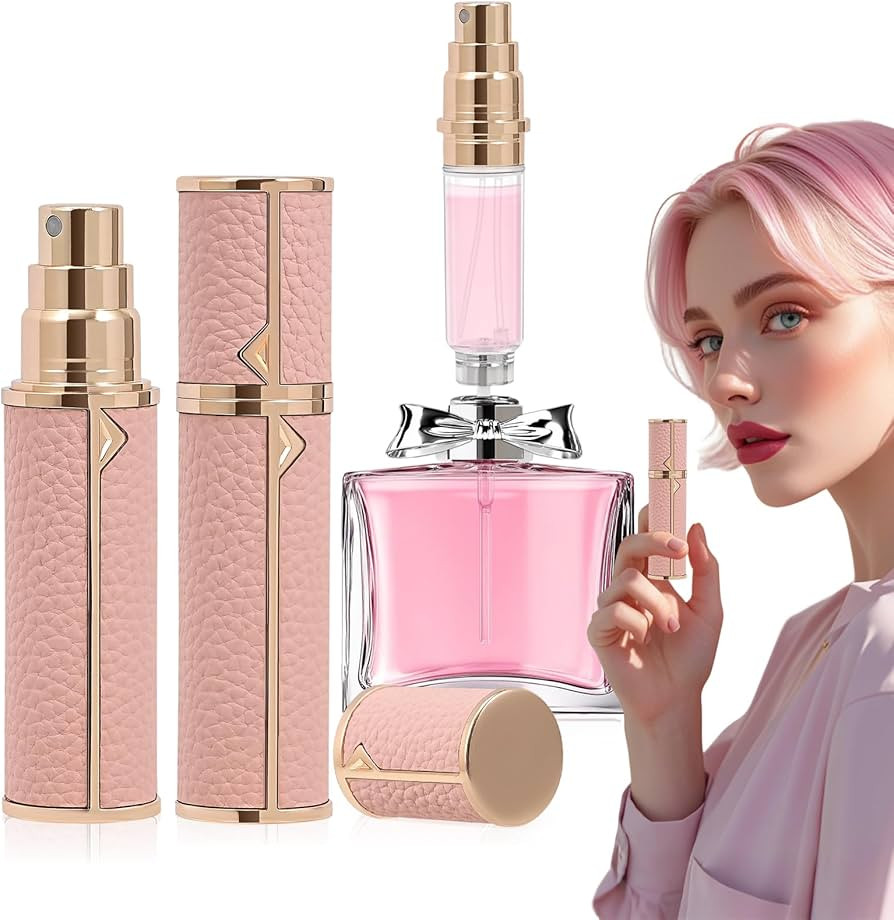 Travel Perfume Bottle Refillable – 5ml & 10ml Mini Fine Mist Spray Atomizer, Leak-Proof & Easy ... | Amazon (US)