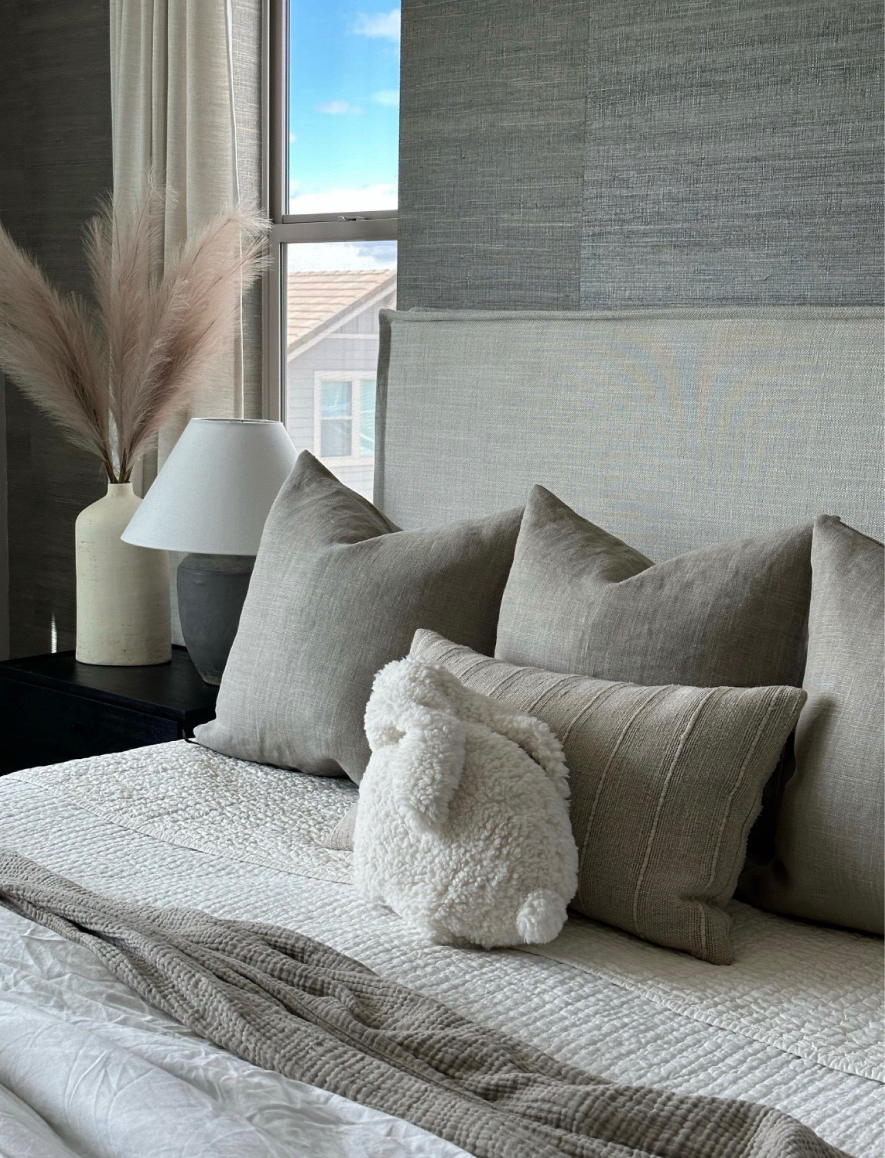 Bunny pillow for Easter!! 

Easter | neutral | bedding | spring | top seller 


#LTKHome #LTKSeasonal #LTKOver40