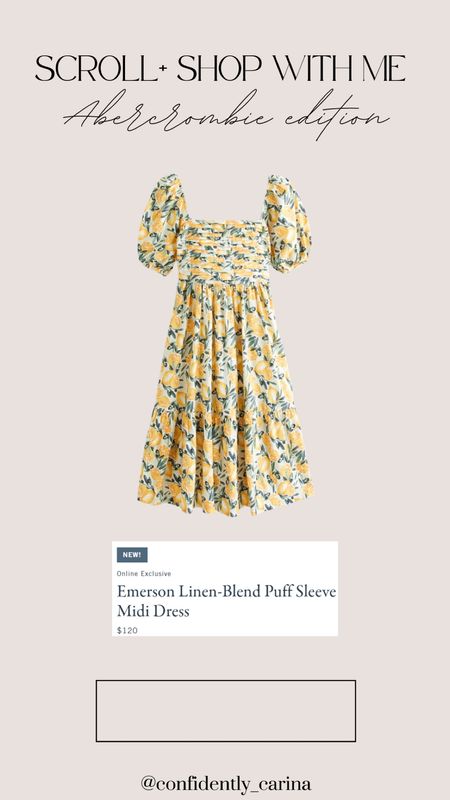 Scroll & Shop Abercrombie!

This dress is beautiful!! The patterns are giving all of the spring vibes and it would be so perfect for an Easter outfit🤍

#LTKmidsize #LTKSeasonal #LTKstyletip