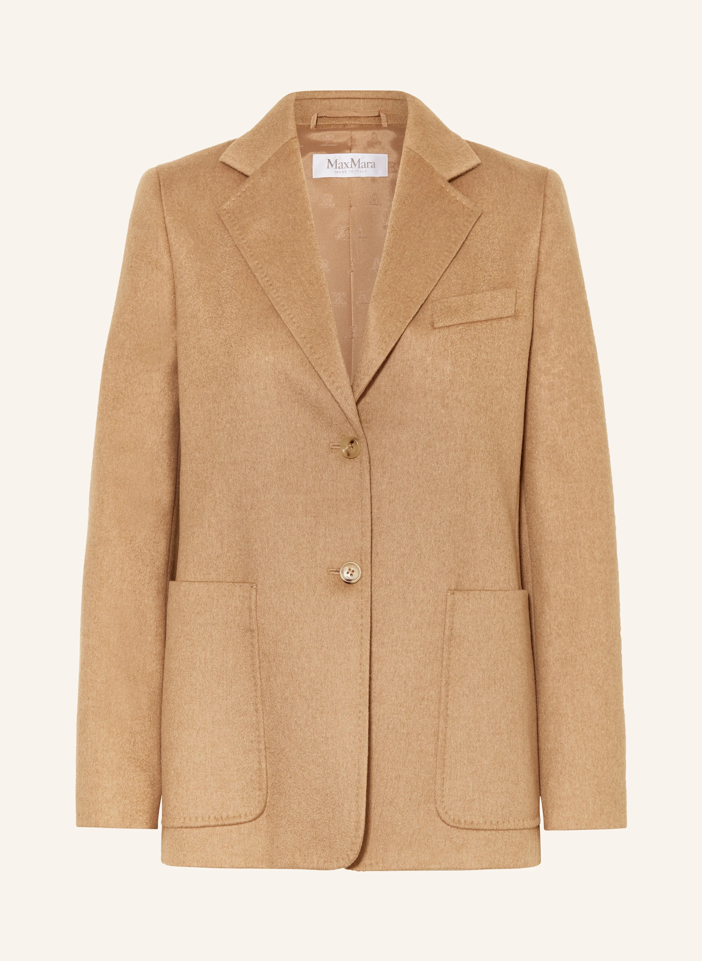 Max Mara Kamelhaar-Blazer BELLUNO in camel | Breuninger (DACH)