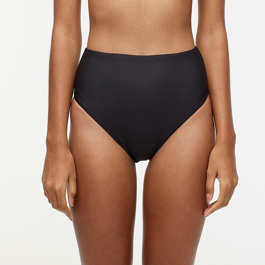 High-cut waist bikini bottom | J.Crew US