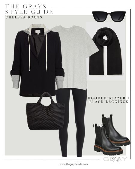 Ways to wear Chelsea boots

Hooded blazer 
Black leggings 
Skims tee
Black scarf
Chelsea boots 
Black tote 

#LTKFind #LTKstyletip #LTKshoecrush