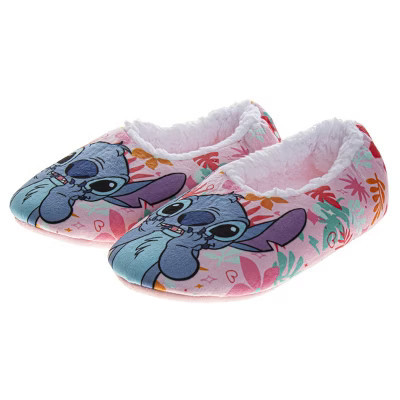 Disney Stitch Slippers for Women's - Stitch Design Multicolor Comfy Cushioned Warm (Women’s – Adult) - Multicolor, Size: 9-10 | Target
