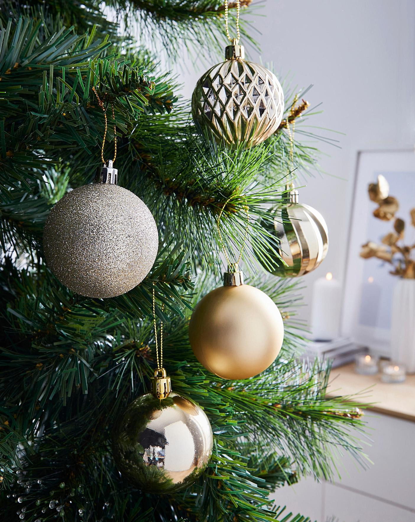 Christmas 30 Pack Shatterproof Baubles | JD Williams (UK)