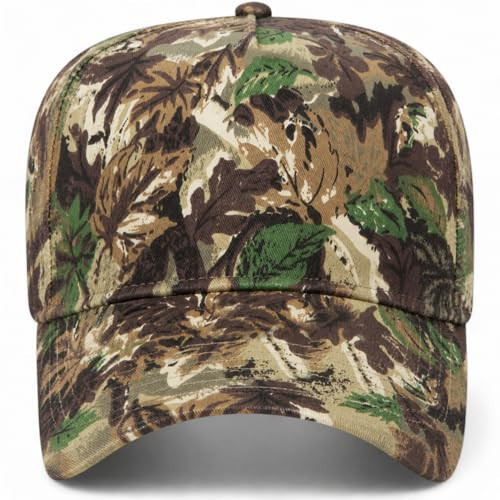 Blank Camo Trucker Hat with Two Tone Tan Camouflage Brim | Premium Wholesale Custom Baseball Hats Blanks for Men & Women (US, Alpha, One Size, Camo) | Amazon (US)