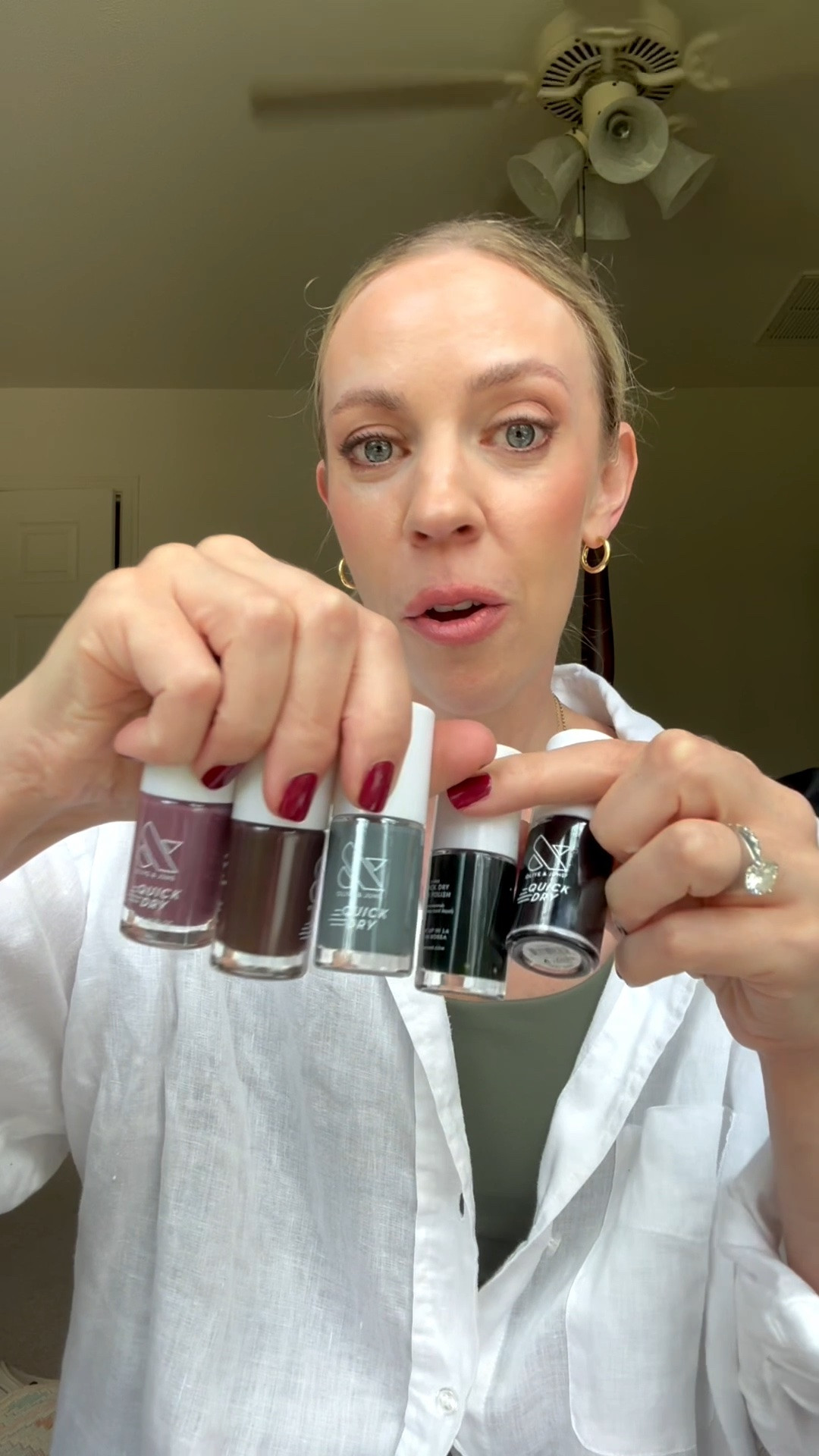 Fall nail colors from Olive & June - shade in wearing is ‘Mulberry’ 🍇

#LTKBeauty #LTKSeasonal #LTKselfcare