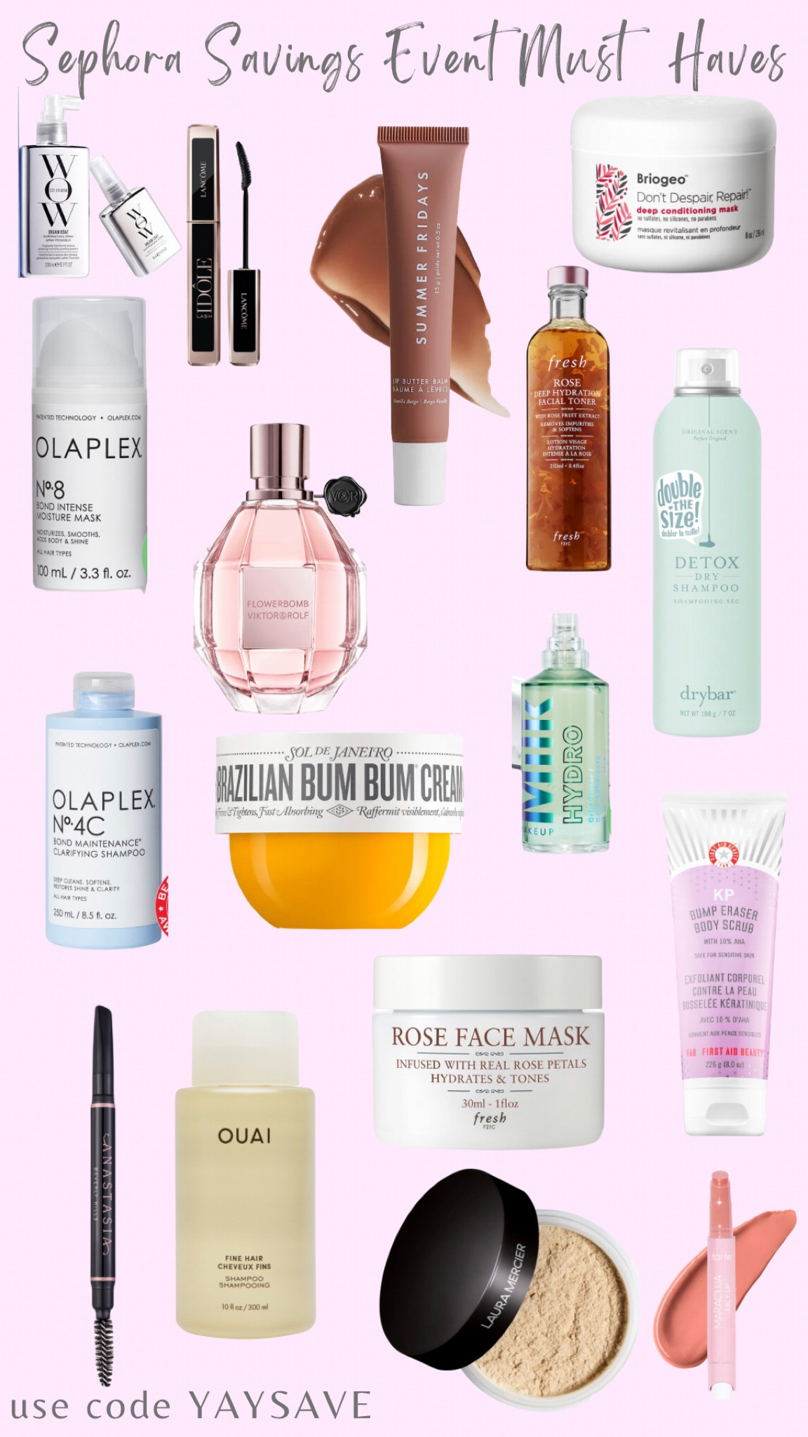 Sephora sale must haves! 

#LTKxSephora #LTKsalealert #LTKbeauty