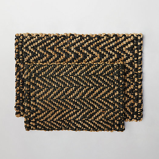 Jute Herringbone Doormat | Terrain