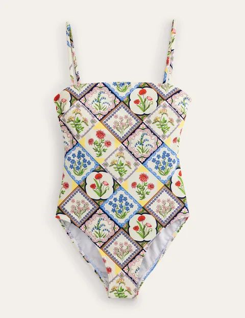 Skinny Strap Swimsuit | Boden (UK & IE)