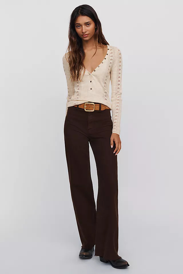 PISTOLA Penny High-Rise Wide-Leg Jeans | Anthropologie (US)