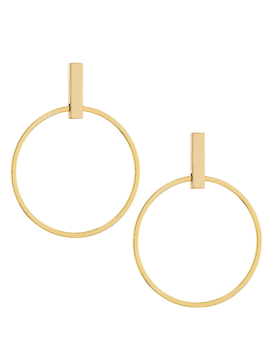 Women's Margy Goldtone Hoop Earrings - Gold | Saks Fifth Avenue