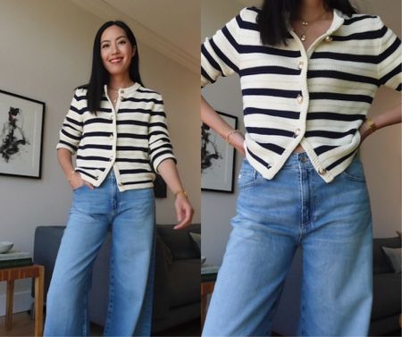 Summer stripes! I really love all things ecru, and when given the choice between that and stark white – I choose ecru always!

#smartcasual
#officeoutfit
#businesscasual
#workoutfit
#summerworkwear

#LTKSeasonal #LTKWorkwear #LTKStyleTip