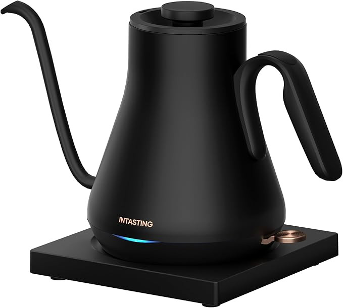 Electric Kettle, INTASTING Professional Gooseneck Kettles, 0.9L/30oz, 0.65mm Ultra-Fine Spout, Pr... | Amazon (US)