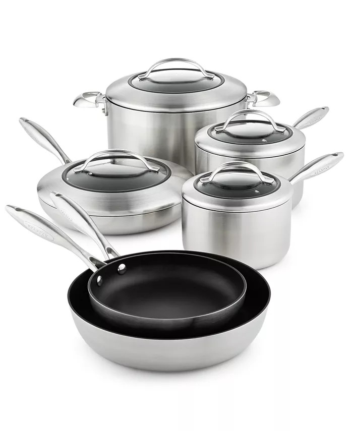 SCANPAN CTX Cookware Set, 10-Piece - Macy's | Macys (US)