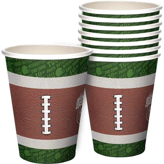 Football Cups 16 Count - Football Birthday Party Supplies | Walmart (US)