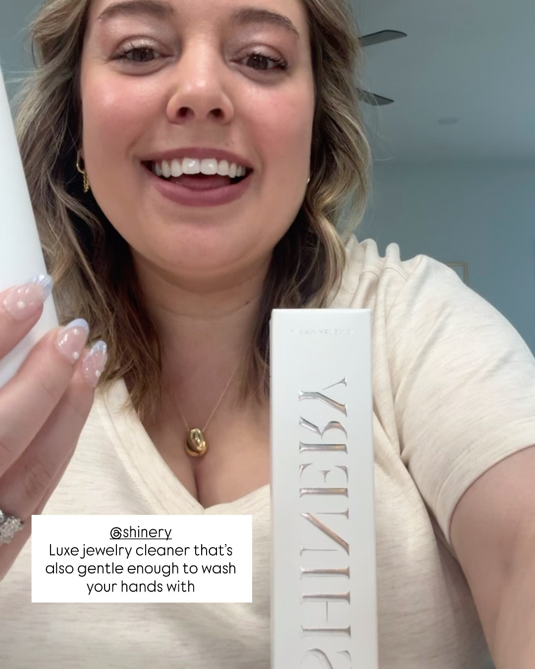 So excited to try Shinery’s luxe jewerly hand wash! This gentle formula washes your hands and sparkles up your jewelry at the same time   

#LTKBeauty #LTKHome