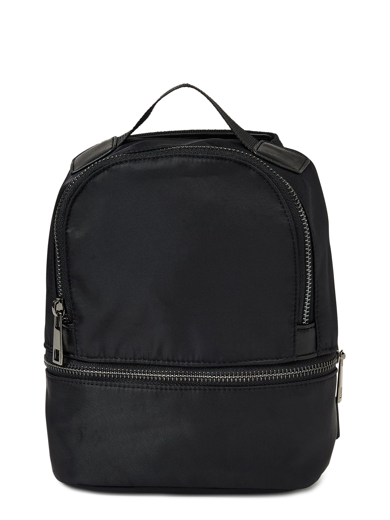 No Boundaries Women's Hands Free Mini Backpack Black - Walmart.com | Walmart (US)