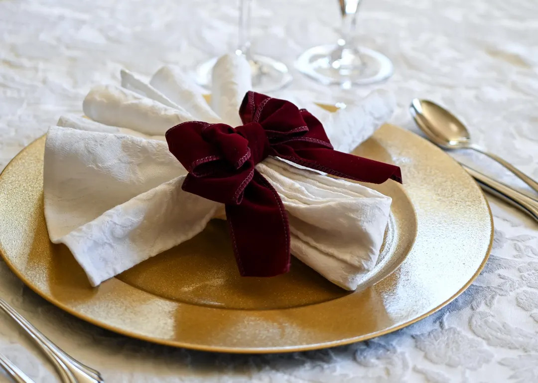 Velvet Bow Napkin Rings-set of 4 Hand-tied Holiday Napkin Holders for Christmas Table Decor, Wedd... | Etsy (US)