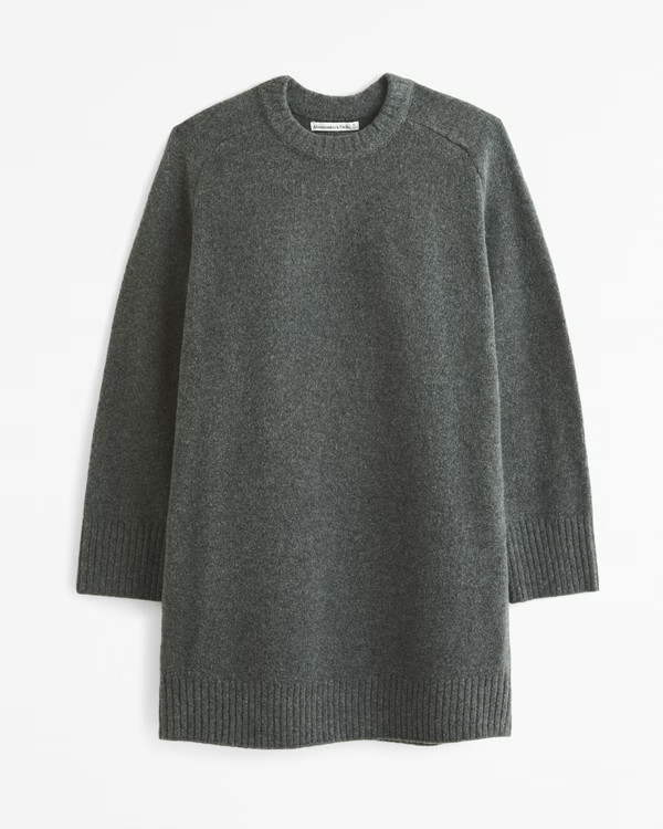 Women's The A&F Madeline Crew Mini Sweater Dress | Women's Dresses & Jumpsuits | Abercrombie.com | Abercrombie & Fitch (US)