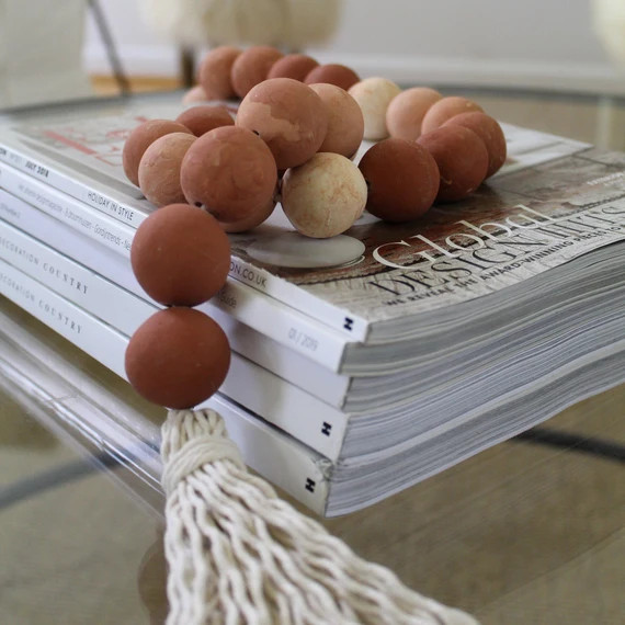 Terra-cotta Clay Ombré Beads | Etsy | Etsy (US)