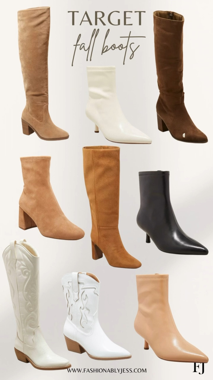 Stepping into cute boot season!! Check out targets fall boot collection 😍

#LTKOver40 #LTKFindsUnder100 #LTKStyleTip