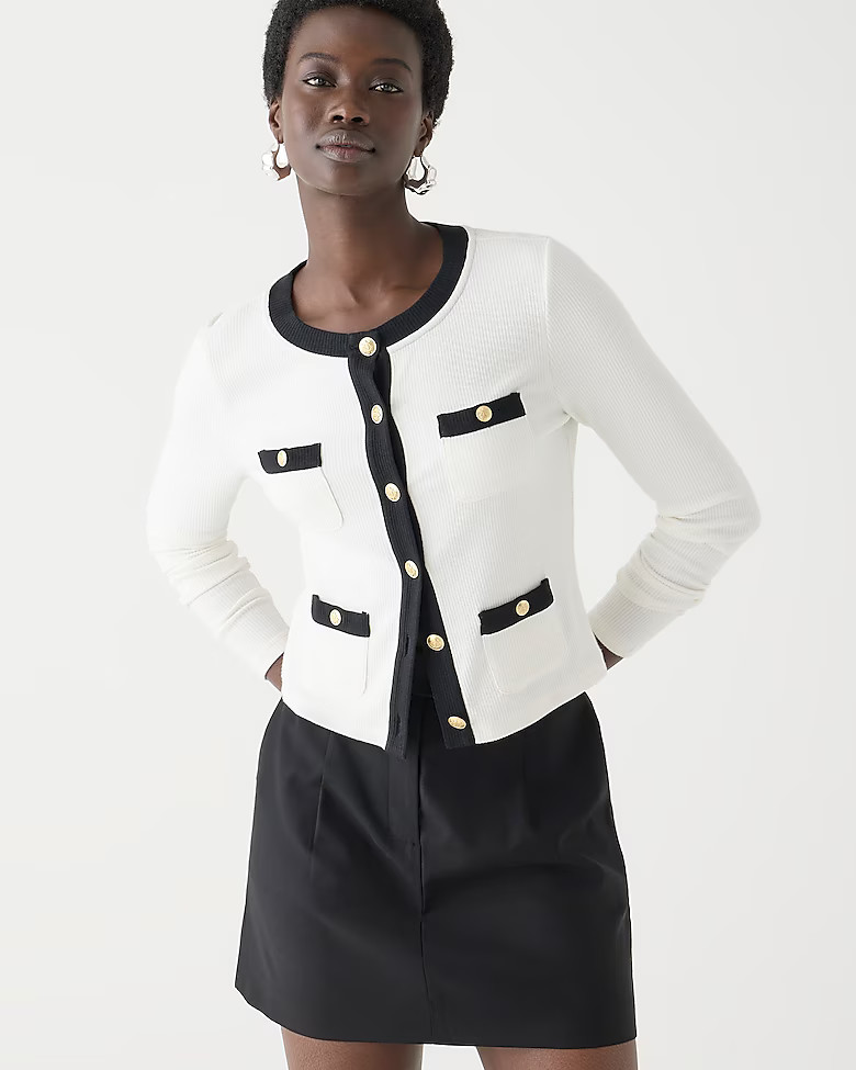 Vintage rib lady jacket | J. Crew US