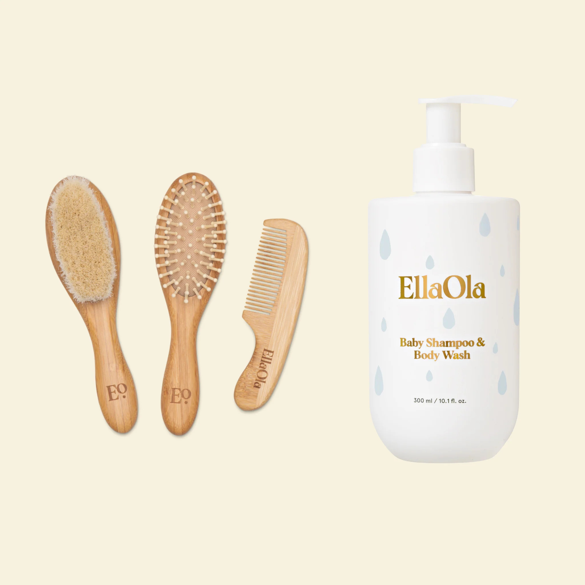 Bath Time Baby Hair Care Set | EllaOla Brands Inc.