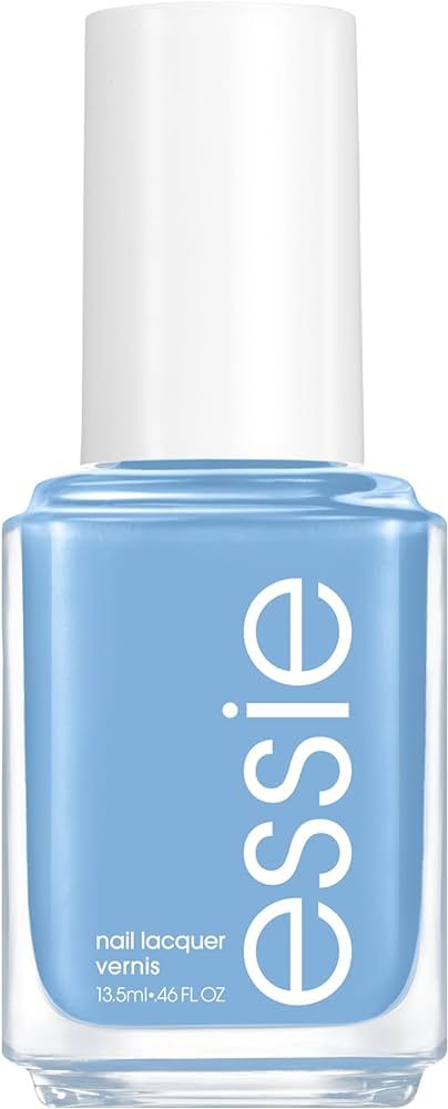 essie salon-quality nail polish, vegan, blue, cream, tu-lips touch, 0.46 fl oz | Amazon (US)