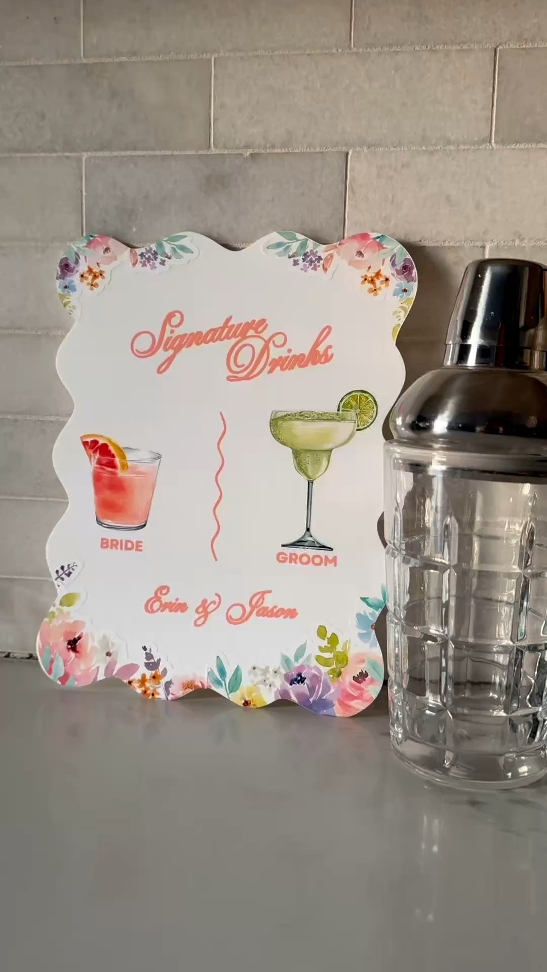 Signature Drink Sign ✨

#LTKWedding