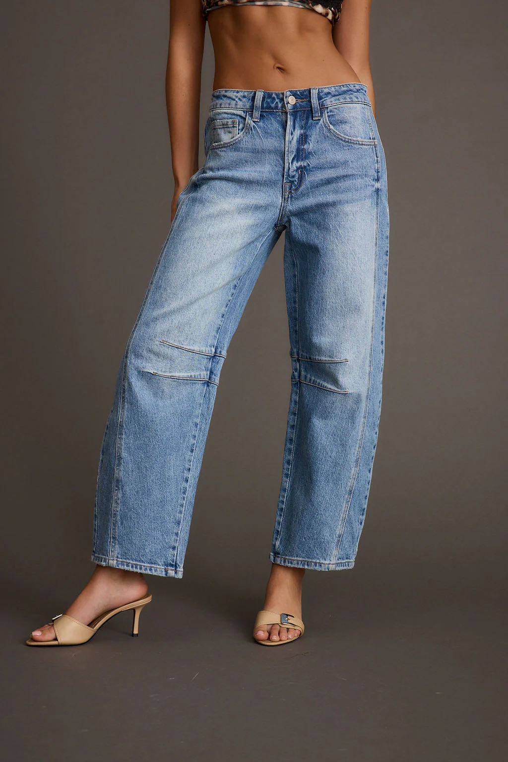 Women's Muse Barrel Denim Jeans | 12th Tribe | 12th Tribe