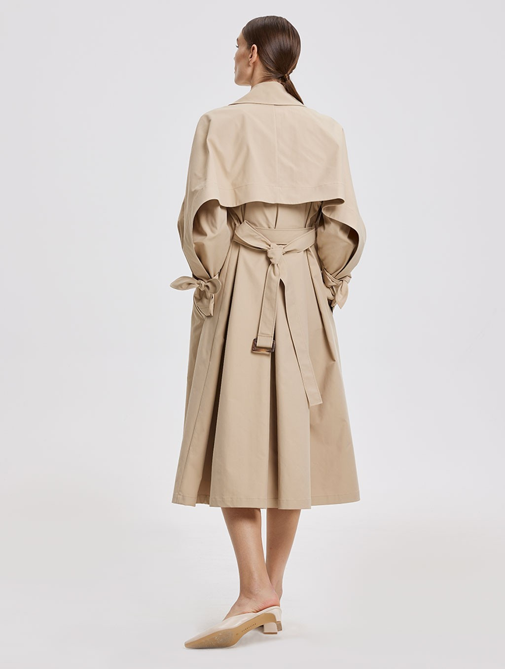 Oversized Belted Trench Coat | Lattelierstore