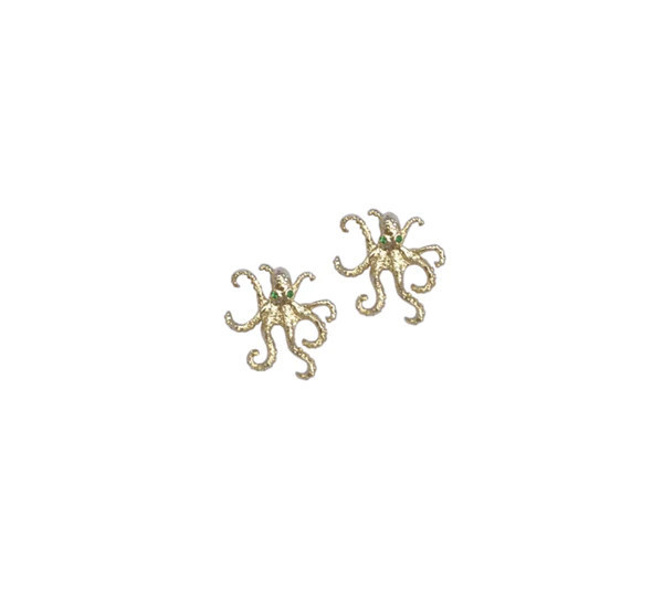 Octopus Cufflinks | Nicola Bathie Jewelry