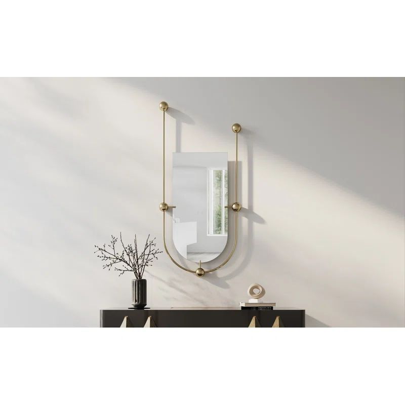 Arch Metal Wall Mirror | Wayfair North America