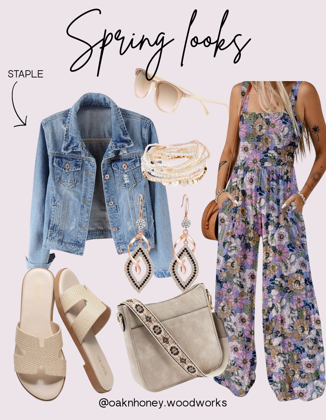 Spring looks for less. This romper I wore almost every week last spring. 

Romper, spring looks, jean jacket, sandals, jewelry, earrings, bags, sunglasses

#LTKStyleTip #LTKSeasonal #LTKSpringSale