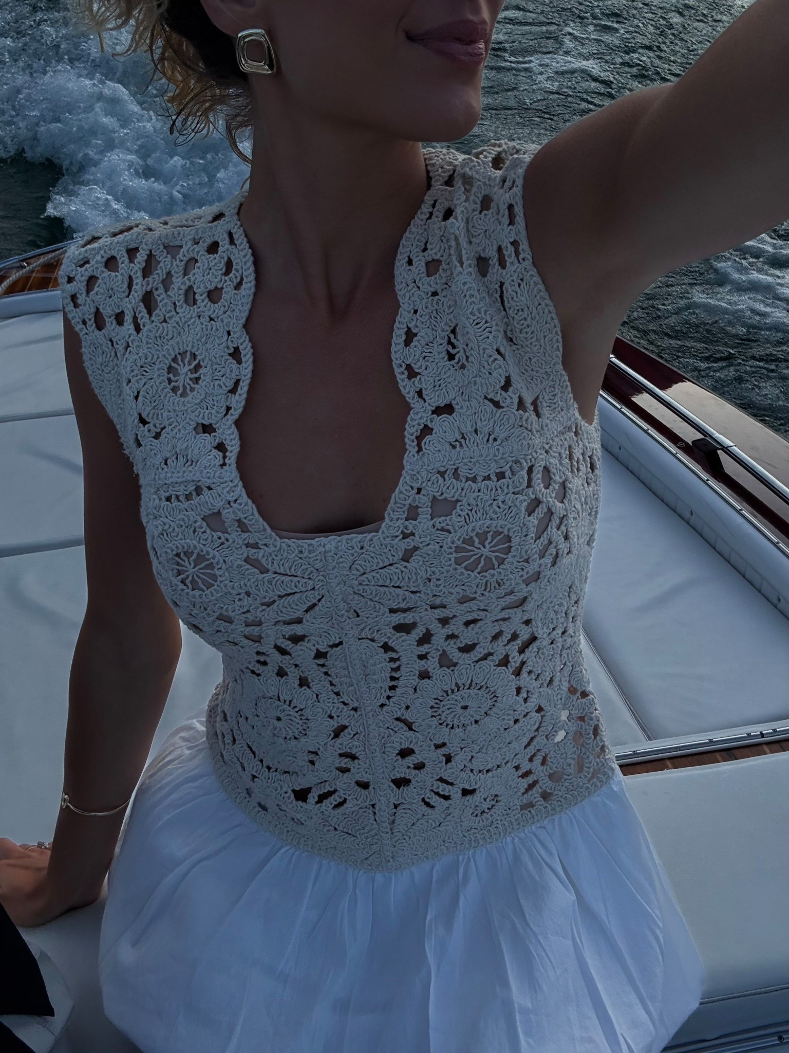 the dress of the summer!! free people dress  + WAAWEES Ava earrings 

#LTKActive #LTKSummerEdit #LTKSeasonal