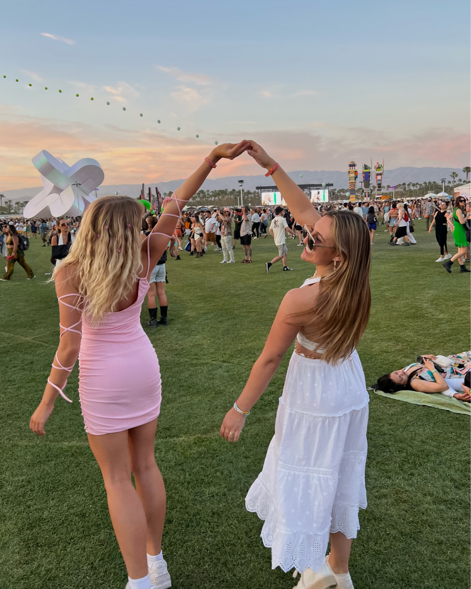 Coachella outfit day three! Original dress from Tiger Mist.