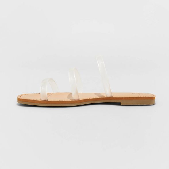 Women's Wren Triple Strap Sandals - A New Day™ | Target