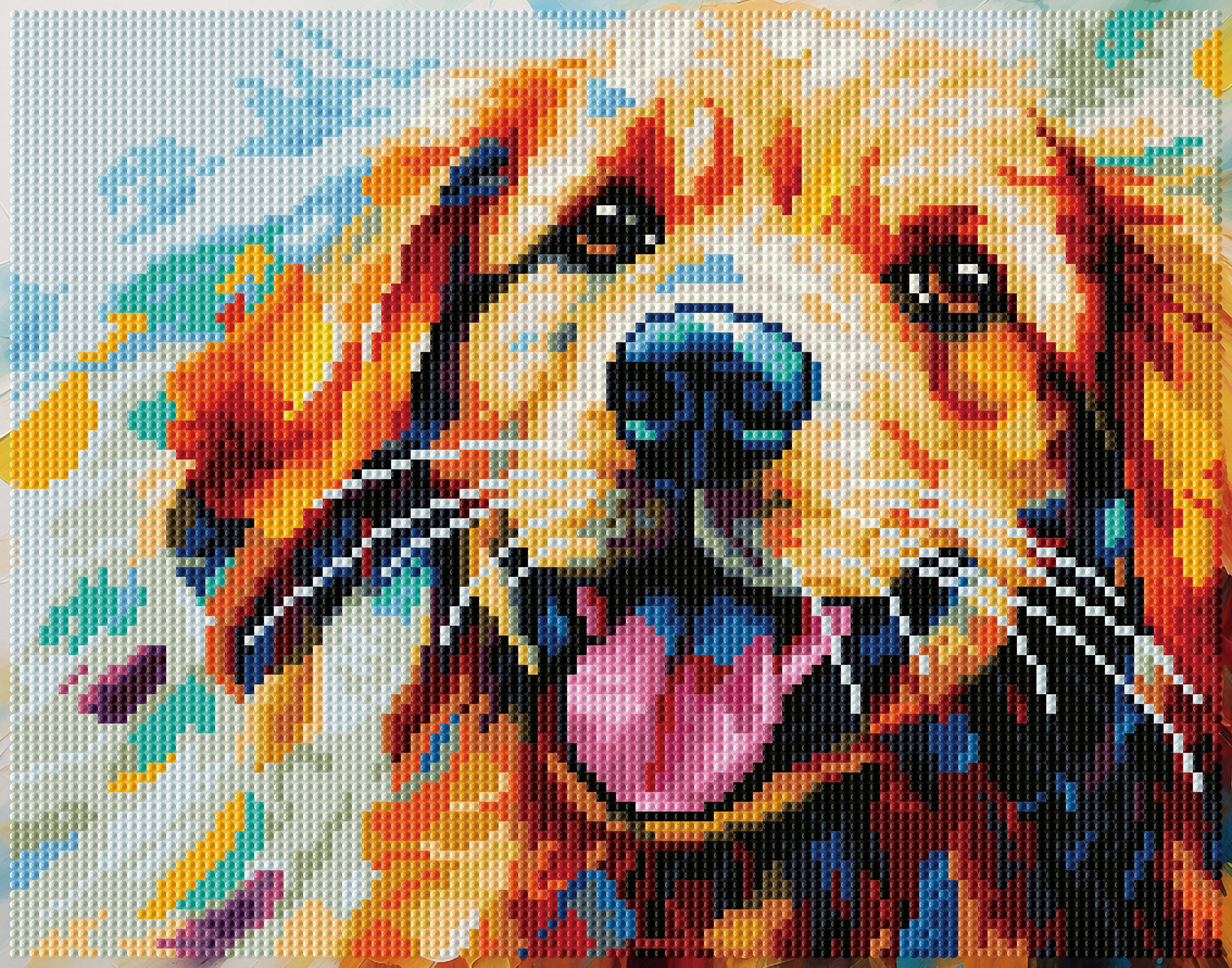 DIAMOND DOTZ® Color Splash Dog Special Edition Diamond Painting Kit | Walmart (US)
