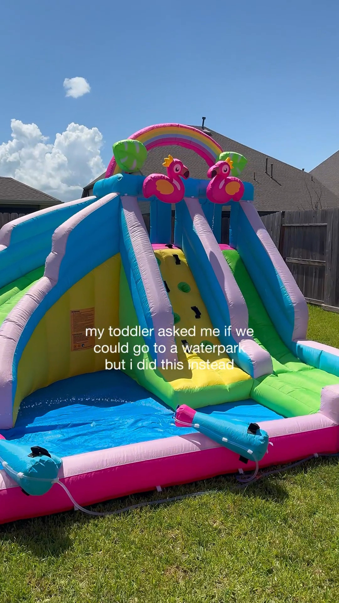 did this for my baby’s second birthday & they played like it was a 90’s summer 😎🥳 #summer #toddlers #parents 

#LTKSeasonal #LTKFamily #LTKKids