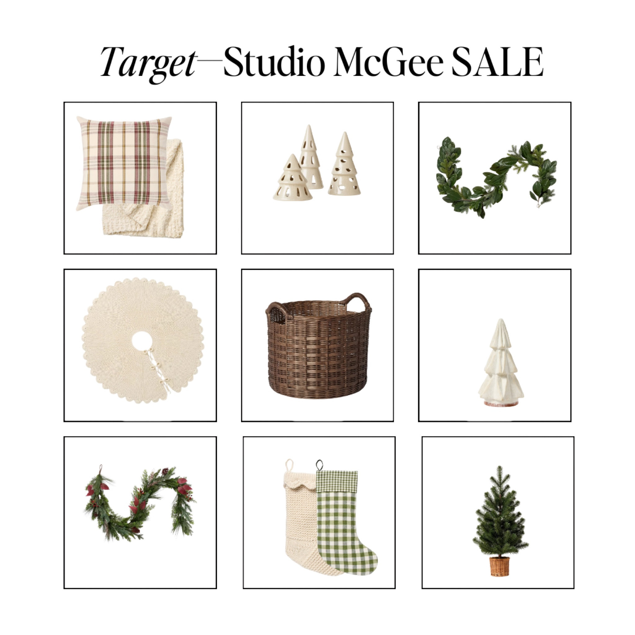 Target Studio McGee Christmas SALE