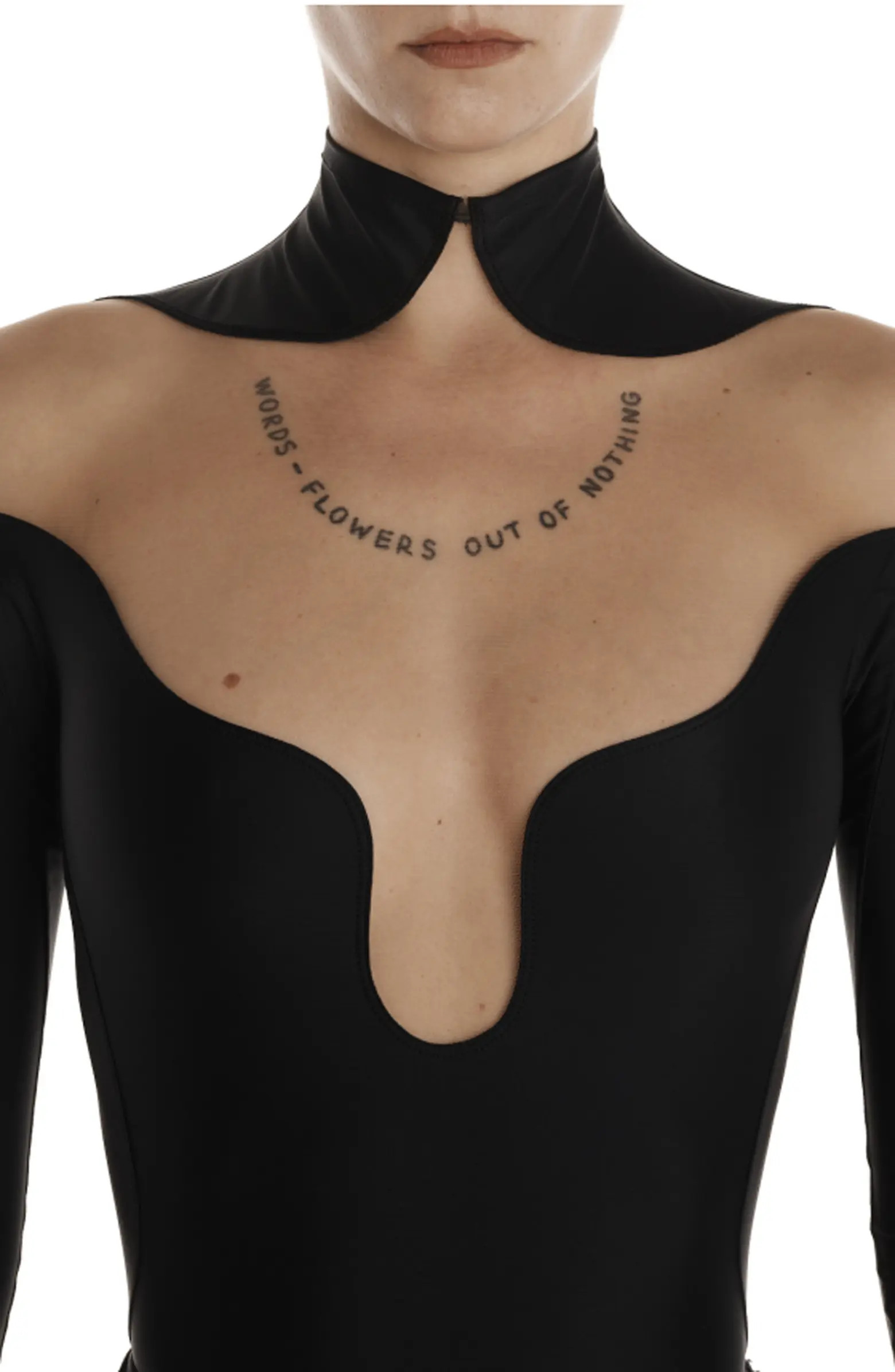 MUGLER Illusion Off the Shoulder Bodysuit | Nordstrom | Nordstrom